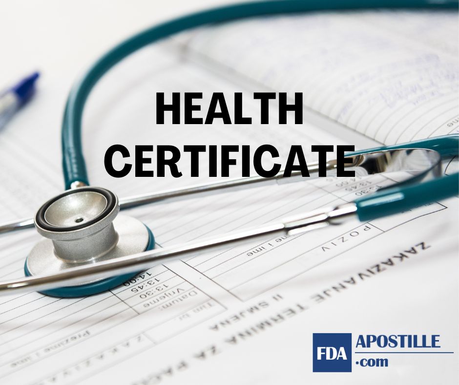 Health Certificate